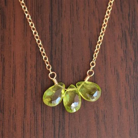 1. Wear Lime Green Gemstone Jewelry: