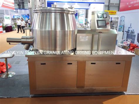 1. Wet Granulation Equipment: