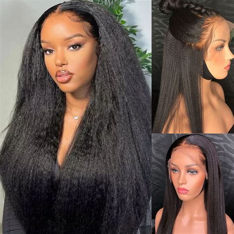 1. Yaki Straight Lace Front Wig (14 inches, $69.99)