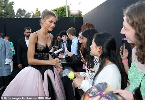 1. Zendaya's Voluminous Cascading Waves