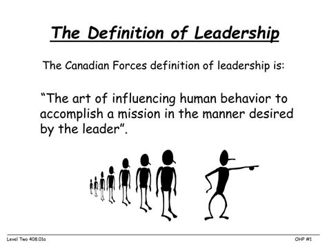 1.1 Defining Leadership