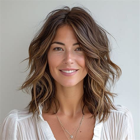 1.1. Benefits of Wavy Shoulder-Length Hair