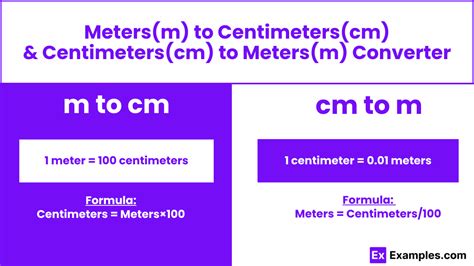 1.3 m to cm