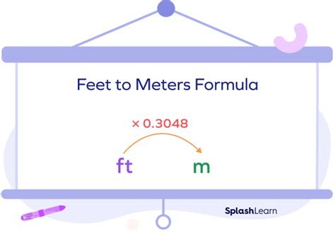 1.75m to ft: The Conversion Formula