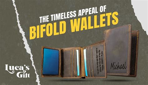 1.Bifold Wallets: Classics with Timeless Appeal