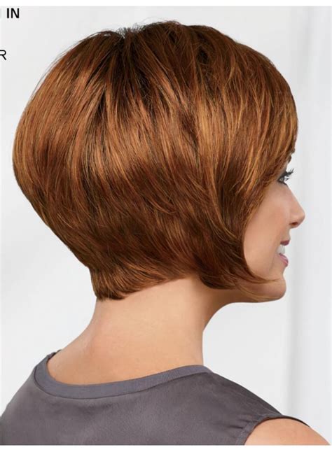 10" Chin Length Auburn Straight Comfortable Bob Wigs