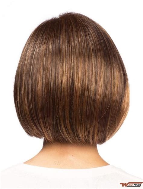 10" Chin Length Auburn Straight Fashionable Bob Wigs