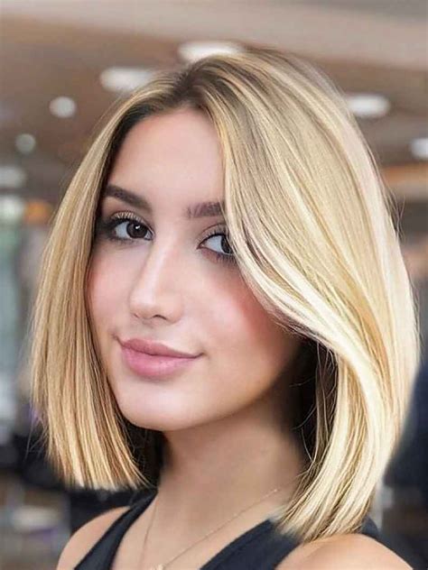 10" Chin Length Straight Blonde Lace Front Wigs Buy