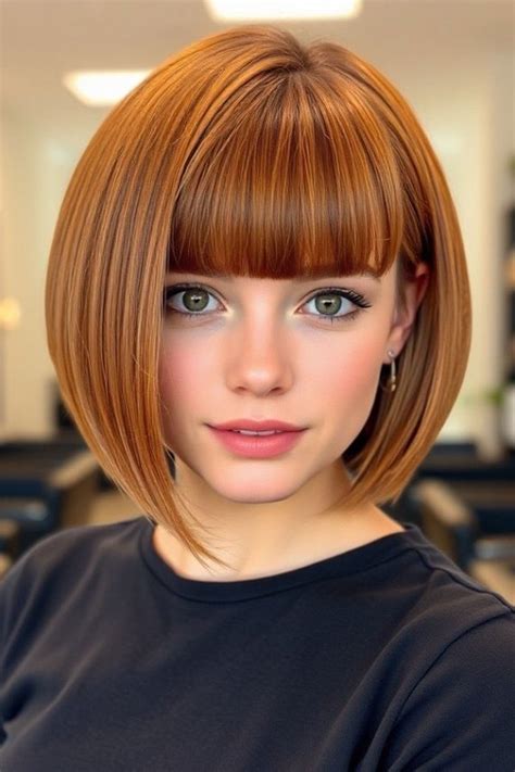 10" Copper Bob: A Symphony of Style