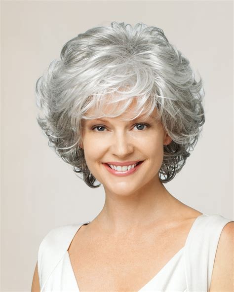 10" Grey Wavy Layered Wigs Shop 2025