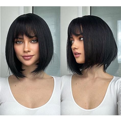 10" Monofilament Synthetic Black Short Bob Wig: The Ultimate Guide to Style and Naturality in 2025