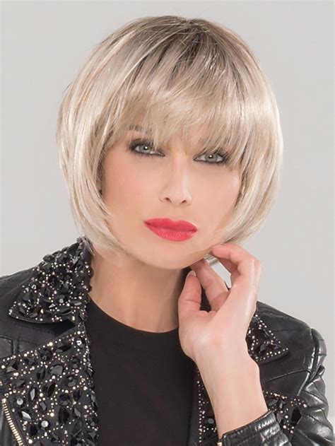 10" Monofilament Synthetic Blonde Ladies Bob Wigs