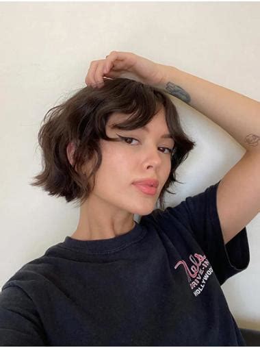 10" Monofilament Synthetic Brown Bob Hairstyles