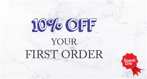 10% Off First Order: