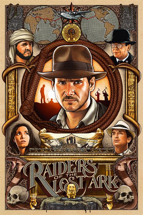 10,000+ Character Analysis of the Raiders of the Lost Ark Poster