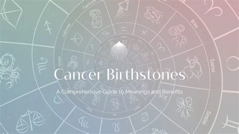 10,000+ Character Guide to: Cancer Birthstones