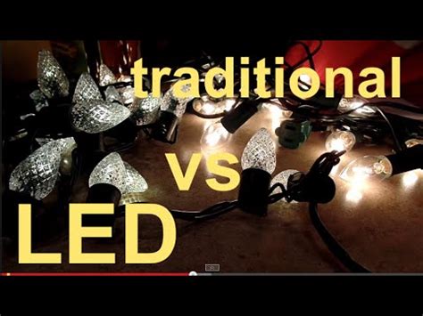 10,000+ Character Showdown: Regular Christmas Lights vs. LED Lights