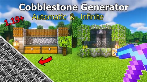 10,000+ Cobblestone Minecraft Generator Ideas to Supercharge Your Builds