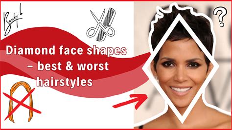 10,000+ Diamond Head Shape Hairstyles for Every Face