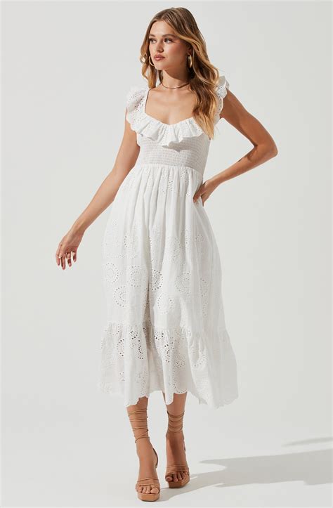 10,000+ Eyelet Midi Dresses to Elevate Your Summer Style