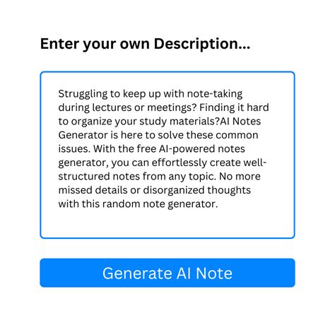 10,000+ Guided Notes Generator AI: Transform Note-Taking into a Breeze