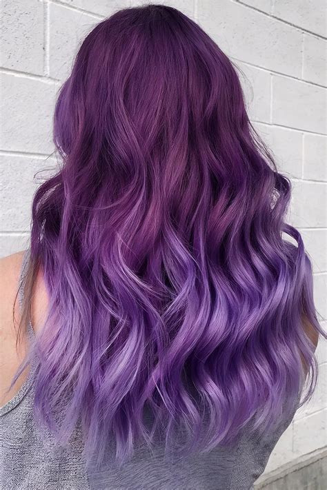 10,000+ Inspo for Purple Ombre Hair Color: Your Go-to Guide