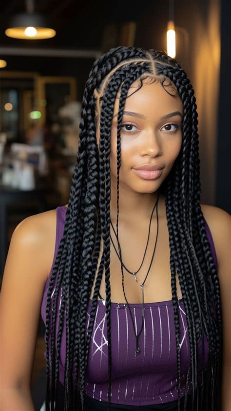 10,000+ Knotless Braids Hairstyles: Ultimate Guide!