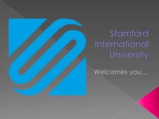 10,000+ Reasons to Choose Stamford International University