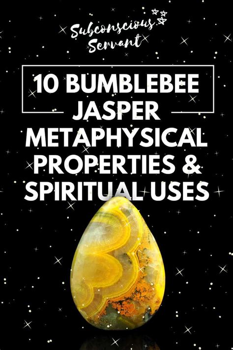 10,000+ Secrets of the Bumblebee Jasper: A Comprehensive Spiritual Guide