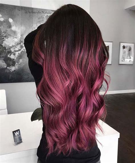 10,000+ Stunning Burgundy Ombre Hairstyles