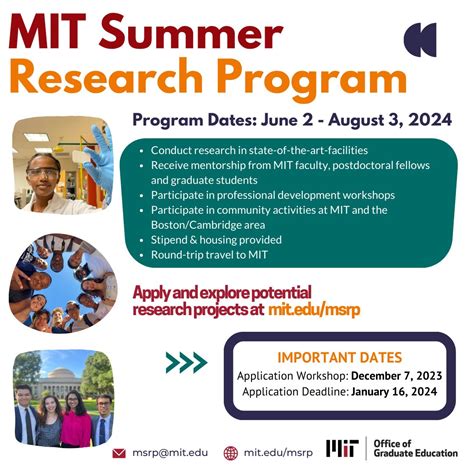 10,000+ Summer Programs at MIT: Transform Your Summer