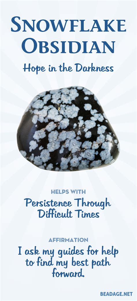 10,000+ Surprising Snowflake Obsidian Stone Meanings to Enhance Your Life