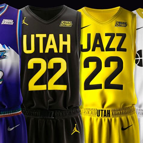 10,000+ Unique Utah Jazz Basketball Jerseys to Suit Every Fan