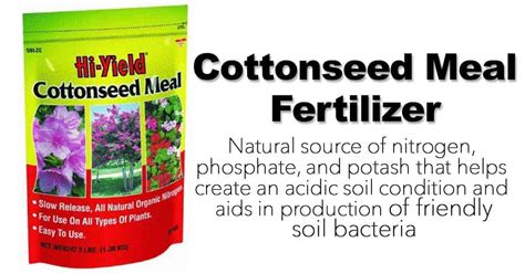 10,000+ Uses for Cottonseed Meal Fertilizer