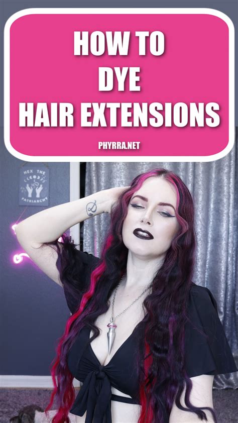 10,000+ Ways to Color Hair with Extensions