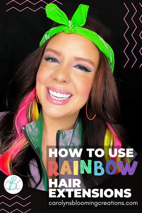 10,000+ Ways to Rock Rainbow Hair Extensions