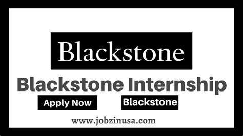 10,000+ Words on Blackstone Internship: The Ultimate Guide