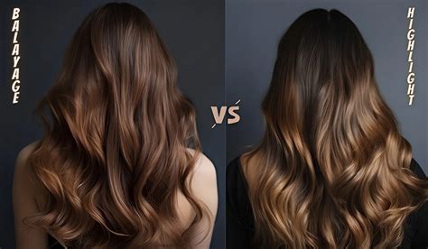 10,000+ Words on Brown Hair Balayage vs Highlights: The Ultimate Guide