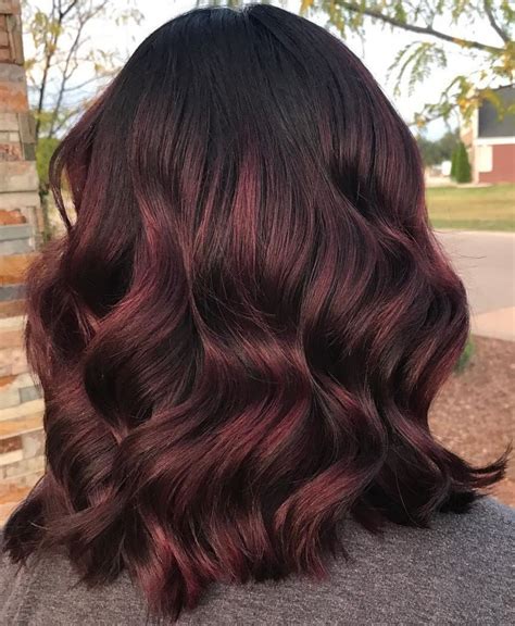 10,000+ Words on Burgundy Hair with Black Highlights: The Ultimate Guide