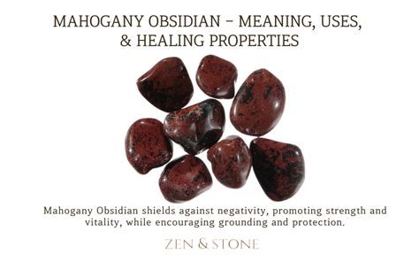 10,000+ Words on Mahogany Obsidian Spiritual Meaning: Uncover Its Ancient Secrets