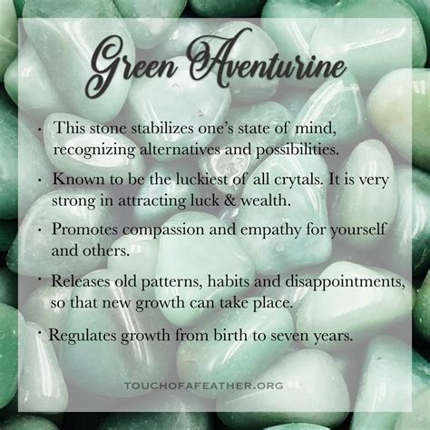 10,000+ Words on the Mystical Meaning of Aventurine Green Crystal