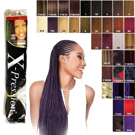 10,000+ XPression Braiding Hair Colors: The Ultimate Guide