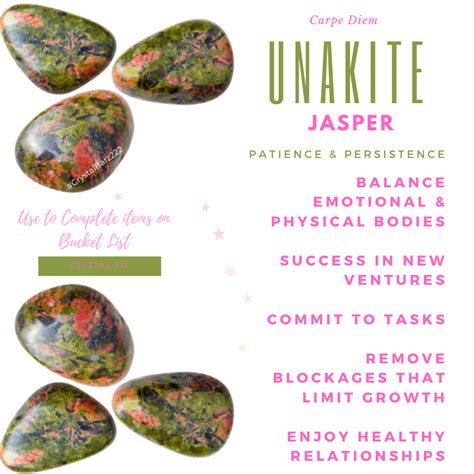 10,000 Character Guide to Unakite Jasper: Unlocking the Power of the Green and Pink Gemstone