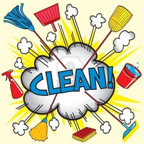 10,000 Clip Art Ideas for Cleaning