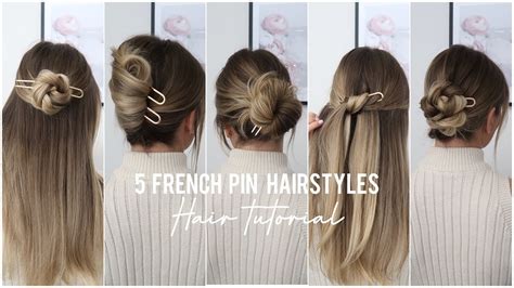 10,000 French Hair Pin Styles for Every Occasion