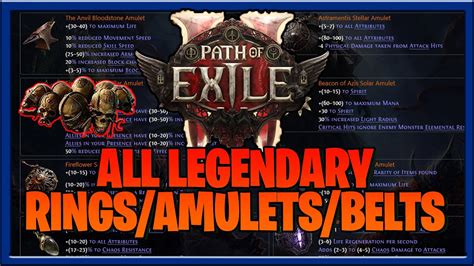 10,000 Legendary Items in Path of Exile