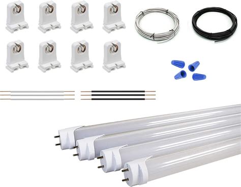 10,000 Lumen Fluorescent Light to LED Conversion Kit