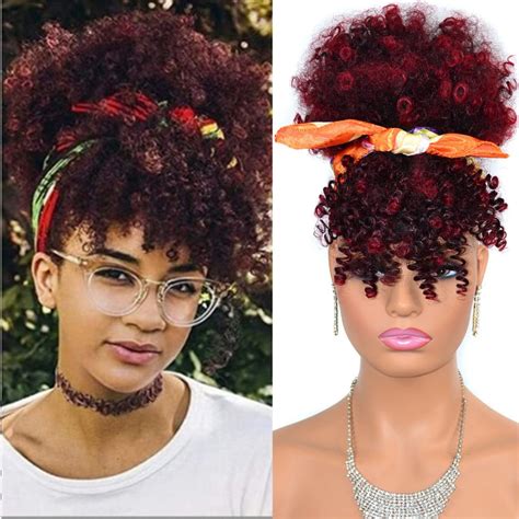 10,000 Reasons Why You'll Love Afro Pigtail Wigs with Bangs