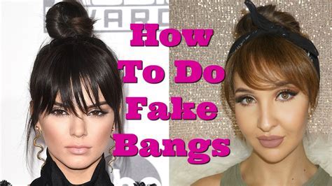 10,000 Reasons to Rock Faux Fringe Bangs