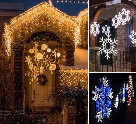 10,000 Snowflake LED Lights: Illuminating Your Winter Wonderland